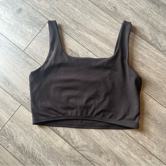 WeWoreWhat Charcoal Gray Sports Bra - Picture 2 of 5
